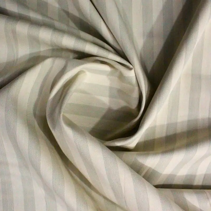 Light beige self design stripes (RT-1314) - 1 MTR