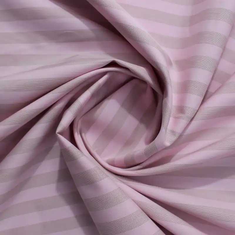 Pink coloured self design stripes (RT-1313) - 1 MTR